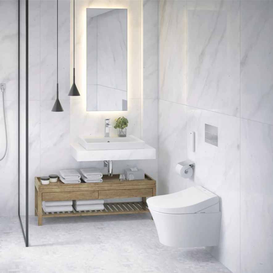 Japansk toalett från märket Toto